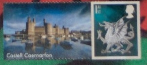 2007 GB - LS37 - Glorious Wales SINGLE from Smiler Sheet MNH